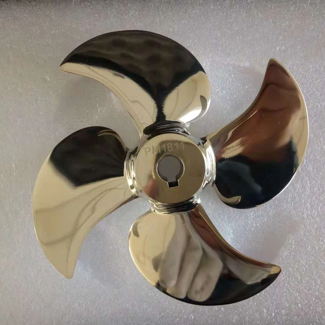 High Speed Stainless Steel Outboard Racing Marine boat Propeller