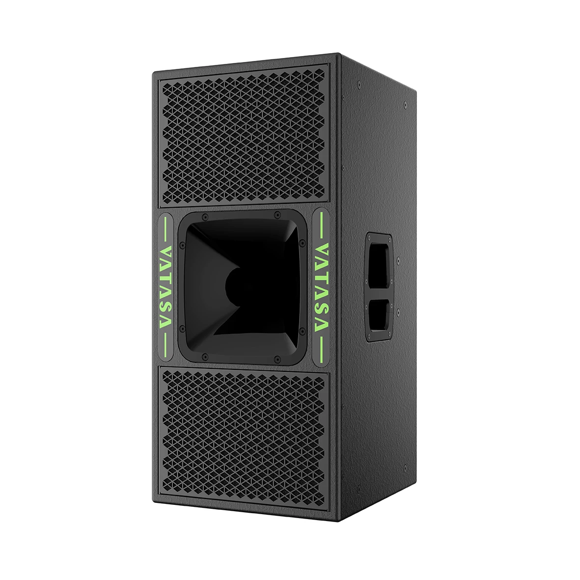 VATASA dual 12 inch full range speaker powered point source speaker