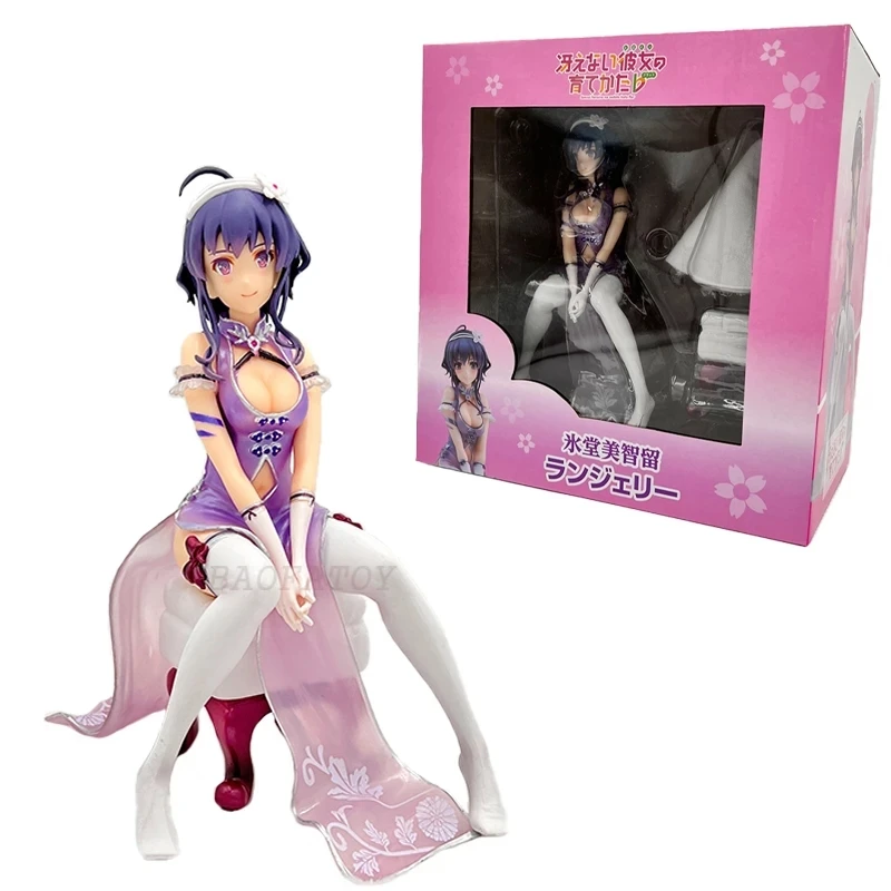 YMJ New Anime How to Raise a Boring Girlfriend Hyodo Michiru Pajamas Sexy Girl Action Figure PVC Model Doll Children Toy Gift
