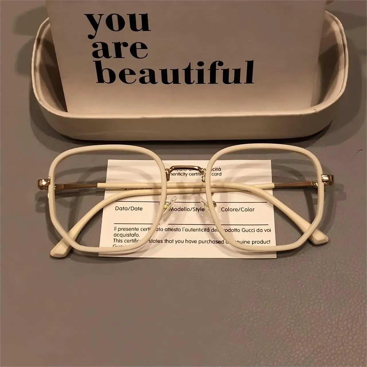New Multilateral Tr Eyeglasses Frames Female Frosted Green Anti-blue Light Glasses Eye Protection Flat Lens Plain Face