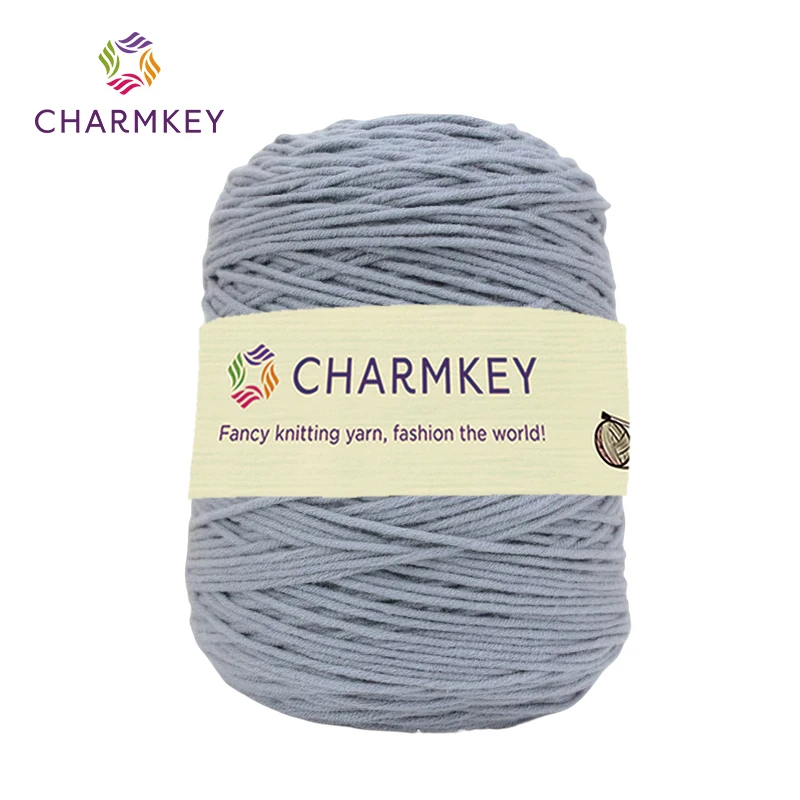 Charmkey 400 г мягкая 8-слойная цветная пряжа для ковровых покрытий акриловая «сделай сам» ручная работа