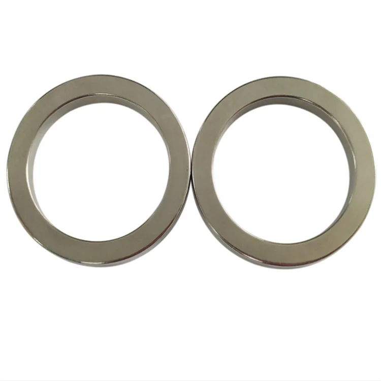 Manufacturer Custom High End Large Speaker Magnet Neodymium Ring Radial Magnetization Ring Magnets