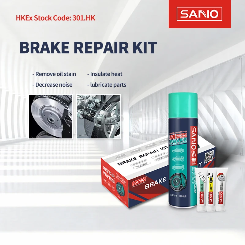 SANVO Brake Cleaner Refillable Sprayer Drum Car Euro Parts Gunk Bunnings for Sale Liquid Brake Cleaner