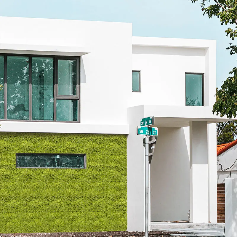 Wholesale Faux Outdoor Fence Greenery Panels Artificial Plants Synthetic Grass Wall for Privacy Garden Decor