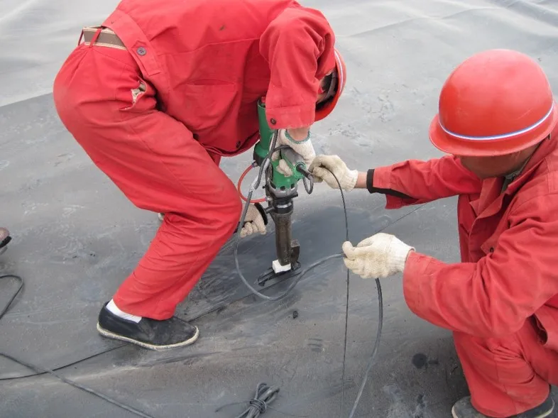 Высокопроизводительный Hdpe геомембрана для наружного применения мембрана подводки рыбного пруда