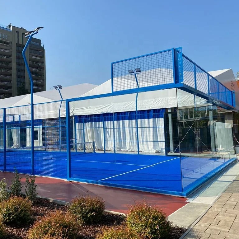 Wanhe заводской поставщик Padel Теннисный корт весло стадион Cancha de pdel Badil Stadium