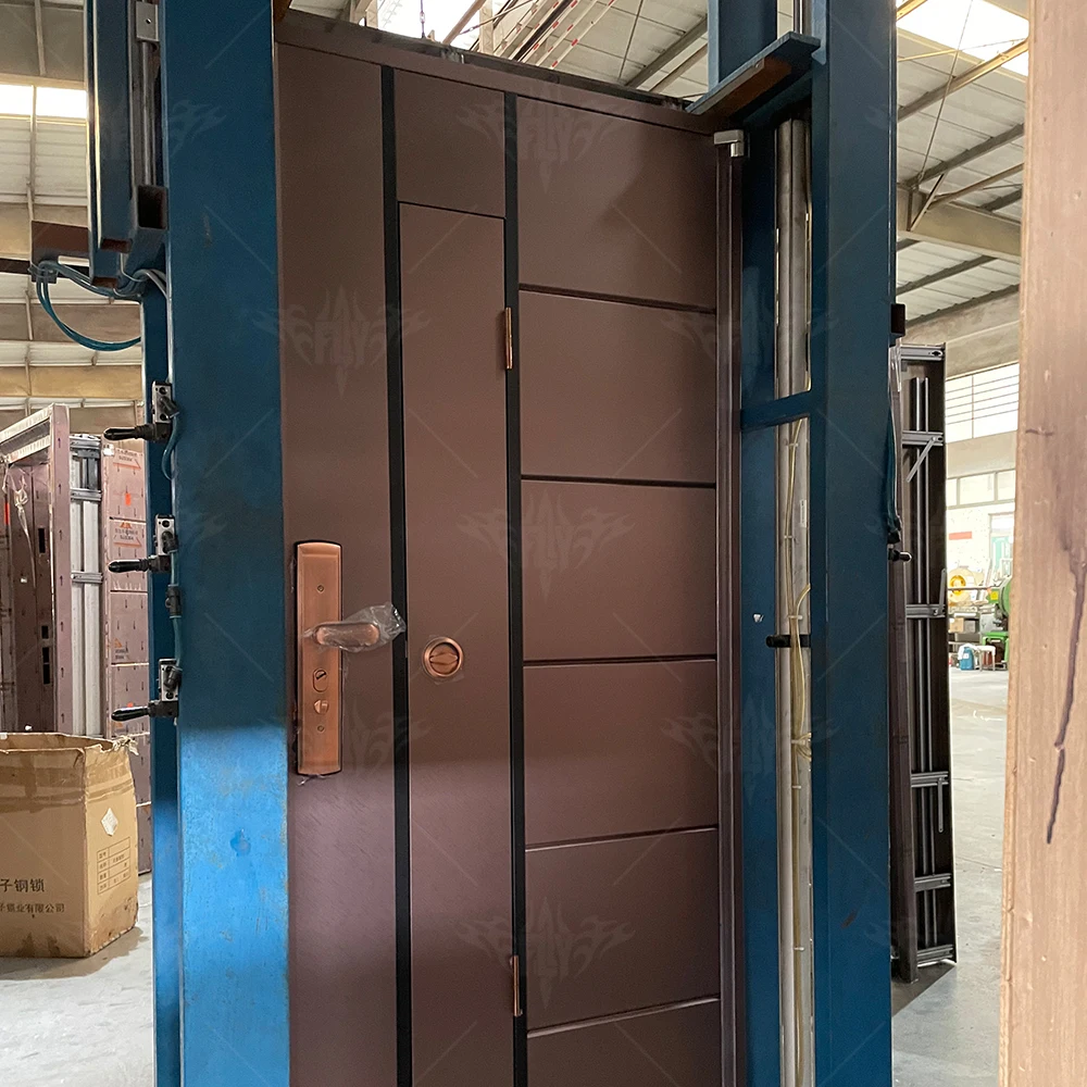 Modern Exterior Main Gate Door Designs Front Iron Entry Doors Entrance Security Steel Door For House