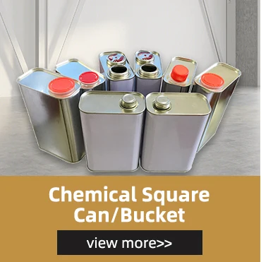 500ml huge capacity empty tin box for oil storage