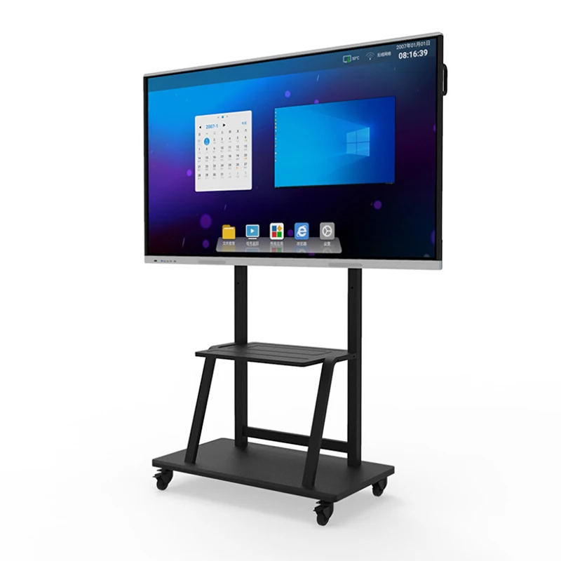 Education Training Equipment Portable Digital Wifi Dual System Touch Screen Smart Interactive Whiteboard Electronic Smart Board