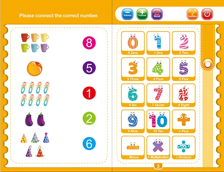 wholesale kids educational books learning english audio book alphabet with writing board learning machine