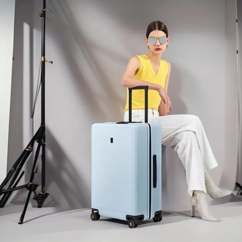 Aluminum bags carry de duffle electric trolley foldable leather luggage maletas on scooter sets suitcases travel valises voyage