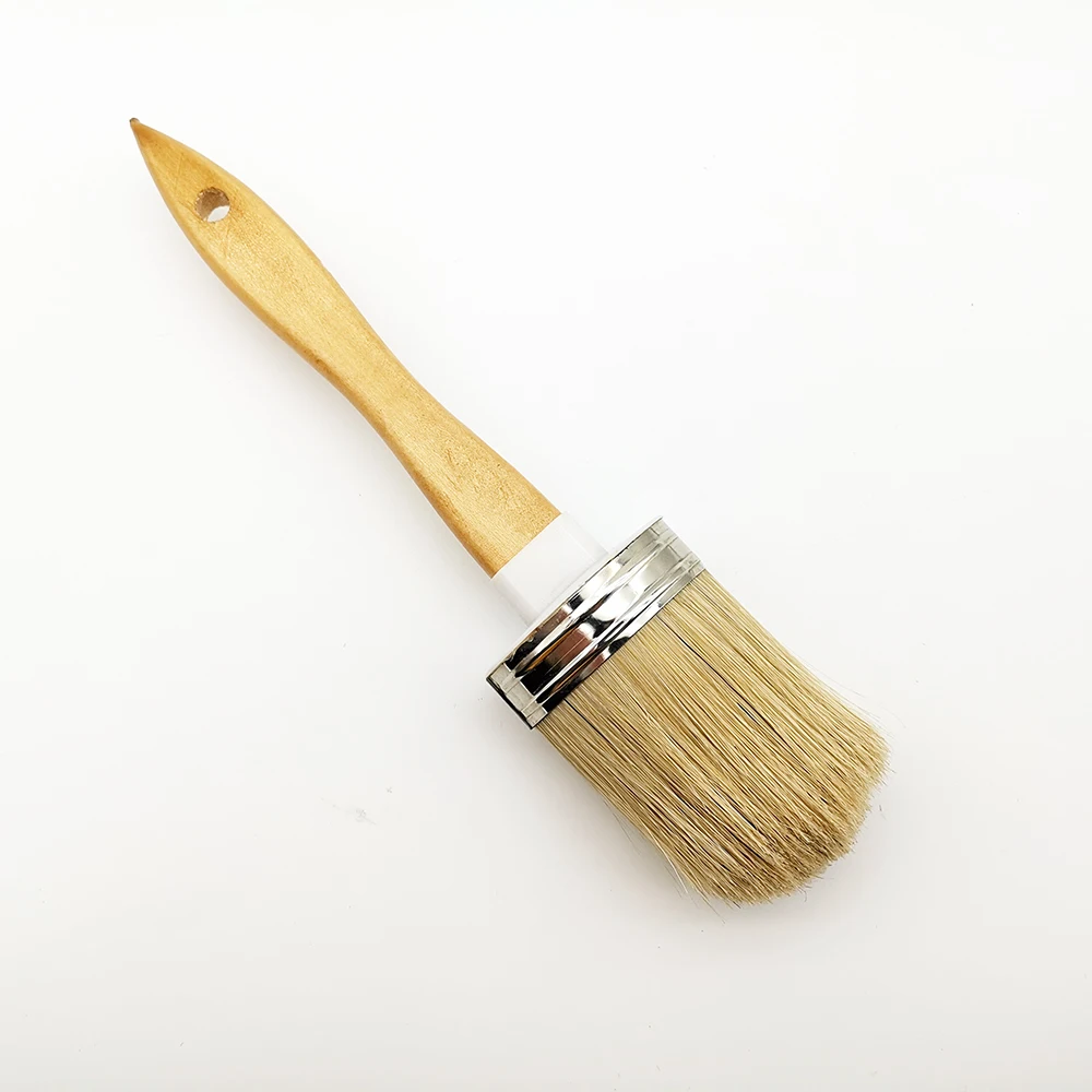 Master D12006 Hotsale in USA Professional Round/Oval Chalk Wax Paint Brush Pure Bristles Premium
