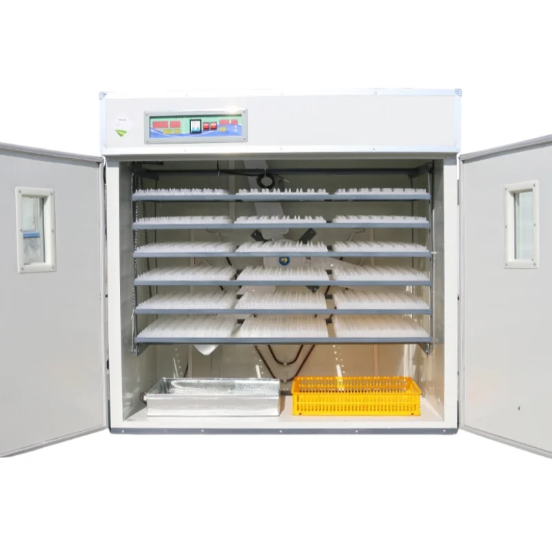 High Capacity Fully Automatic Large Egg Incubator Poultry Birds Duck Turkey Goose Ostrich Emu Reptile Farming Tray