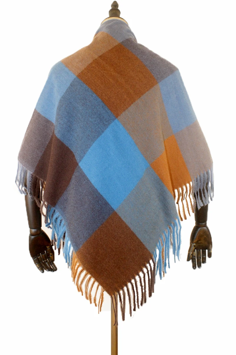 Fashion Classic soft  Lady winter  men custom bandana  cashmere neck  square scarf  shawl  for woman