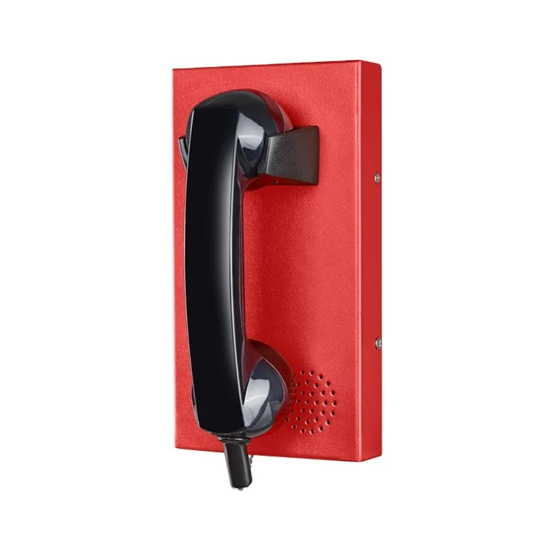 KNTECH Cold-roll steel sheets Direct call Waterproof IP55 Pickup Call KNZD-14 Analog  Industrial Wall mounted  telephone