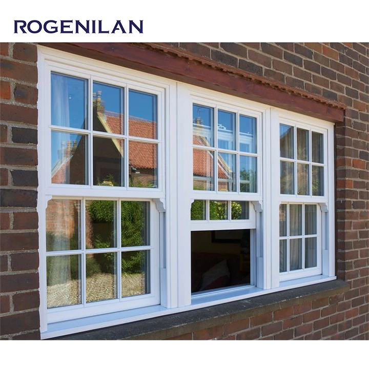 Rogenilan Premium Quality Impact Resistant UPVC Impact Resistant Glazed Windows Home Security Hurricane Resistant