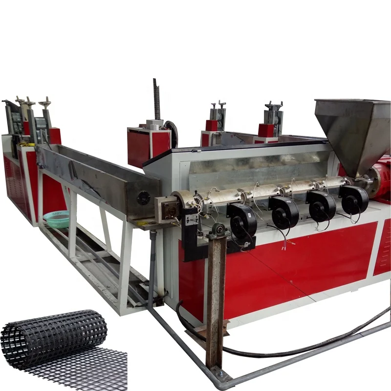 Fiberglass /PP/ PET Geogrid Production Line New automatic geogrid welding equipment