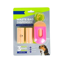 Hot sale eco friendly corn starch private label dog poop bag