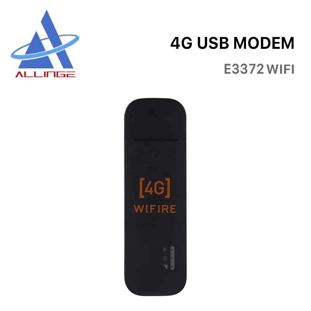 Lyngou LG108 Высокоскоростной беспроводной E3372h-153 USB 4G модем WIFI-маршрутизатор