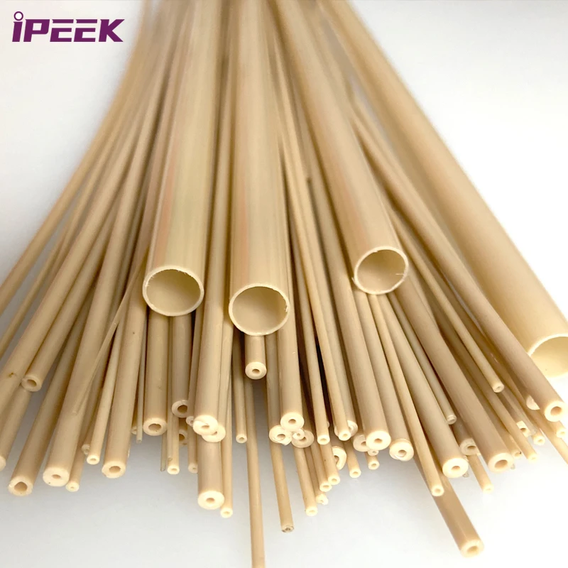 iPEEK Custom 1.58mm x0.1mm 0.13mm 0.18mm 0.25mm  0.35mm liquid transfer Medical Peek Tube 1/16 Peek Capillary Tubing For HPLC