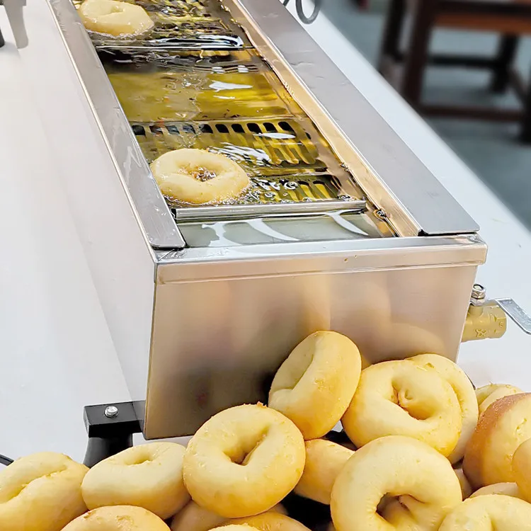 Fully Automatic Small Commercial Industrial Yeast Fryer Donut Maker Making Machine