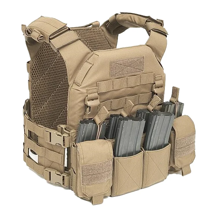 REVIXUN Lightweight Molle Military Equipment Plate Carrier Tactical Vest