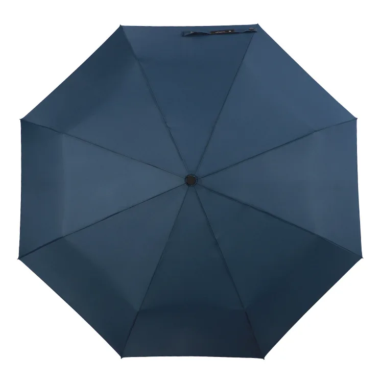 Wholesale Custom logo print 8k Anti UV Waterproof Three folding Umbrella with Manual Control Plastic Handle Chinese Manufacturer