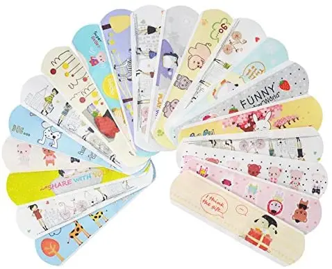 Low Price Cute Band aids PE Medical Custom Logo Printed Band Aid