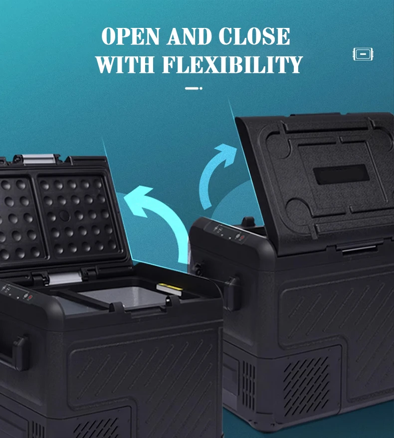 New product 25L Portable Mini Fridge Freezer 12v Refrigerator For Car Truck Road Trip Travel