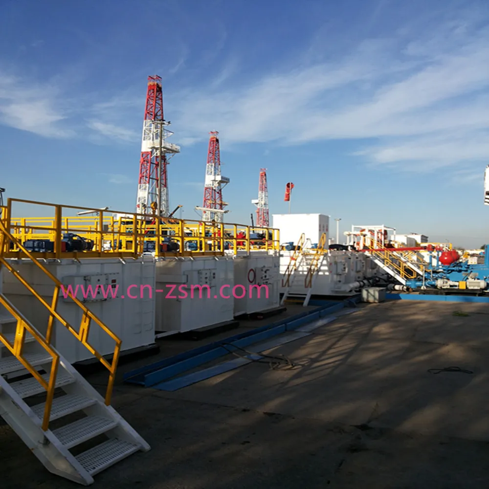 2021 Hot sale!!The mud tank divided into suction compartment and pill compartment for drilling