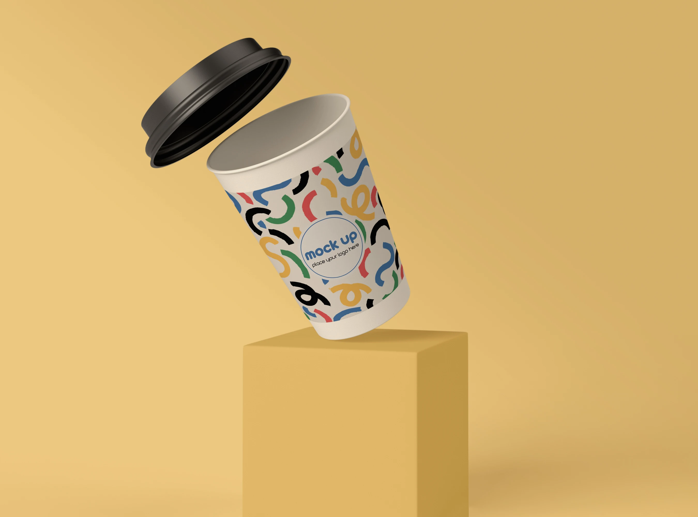Disposable Custom Double Wall Paper Coffee Cups Accept 8/12/16/20oz Paper Cup for Coffee and Hot Drinks