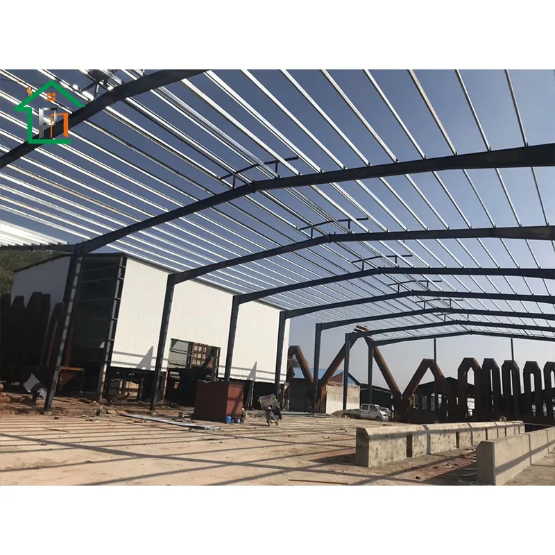 Made in china graphic design car wash shelter shed construction workshop building Steel structure warehouse