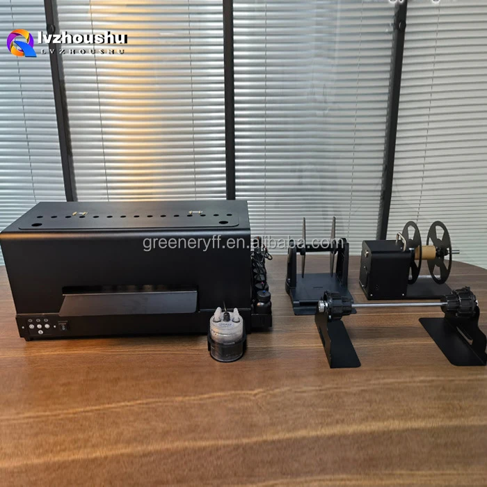 A3 UV Digital Inkjet Label Printer Machine for Printing Labels Uv Printer Foil PVC BOPP PE Paper Roll with LED Core Components
