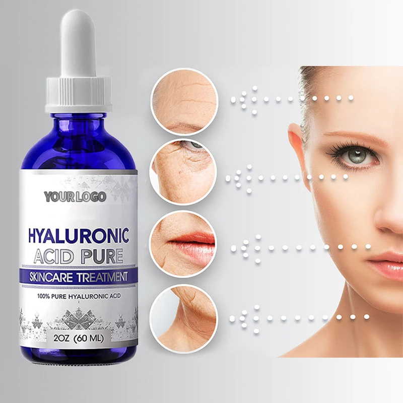 Wholesale Korean Skin care Anti Aging Hyaluronic Acid Niacinamide Vitamin C E Face Serum Private Label Skin Care Face Serum