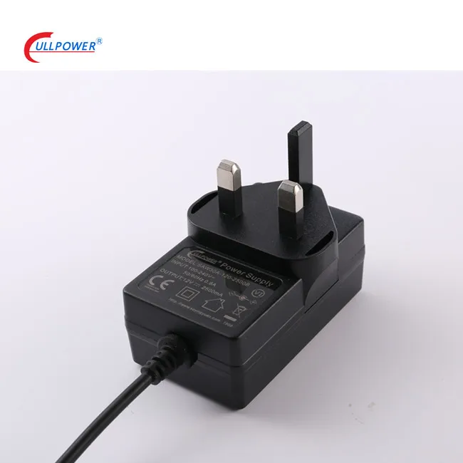 Yingyuan Electronics Fullpower logo 12v 2a & 24v 1a Power adapter with TUV CE GS certificates