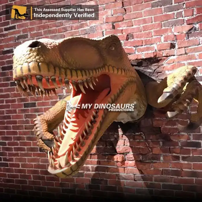  Настенная декоративная голова динозавра MY Dino AD555 для комнаты