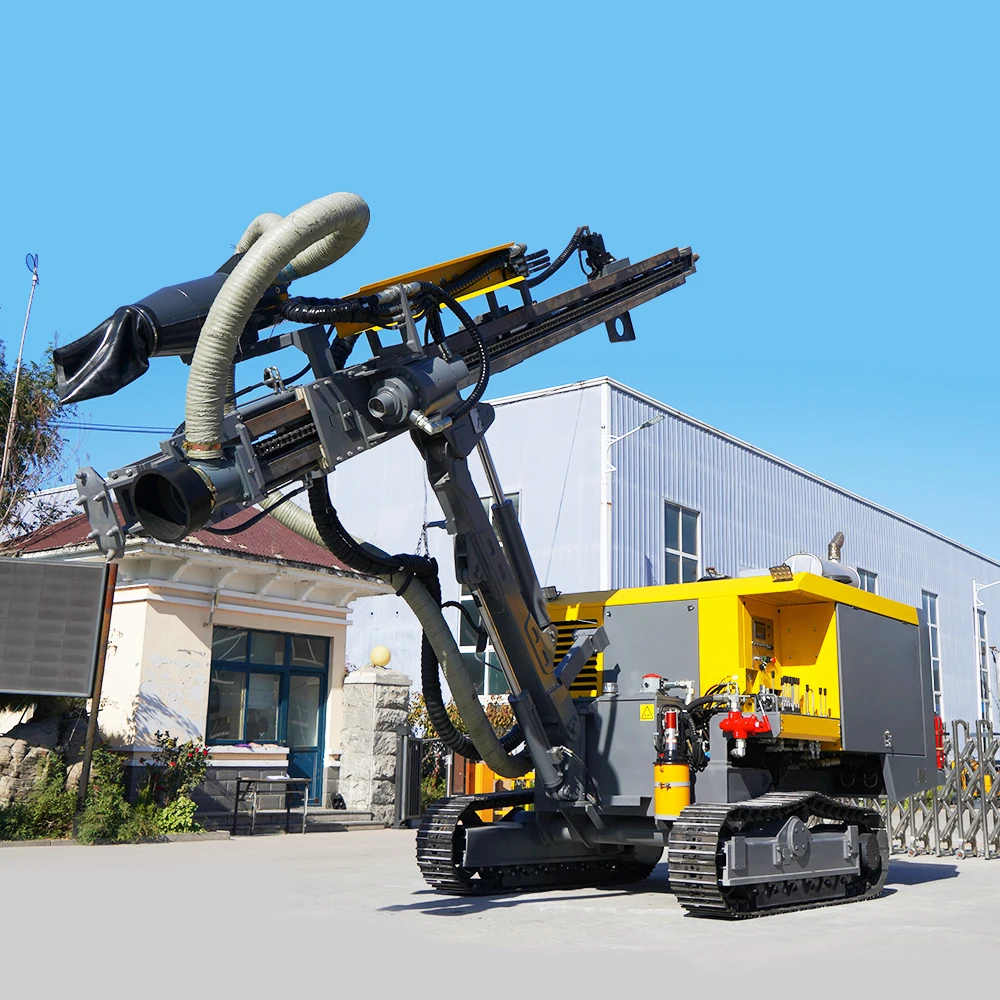 down the hole gold quarry borehole tunnel mine drilling mining-drilling rig machine equipment price