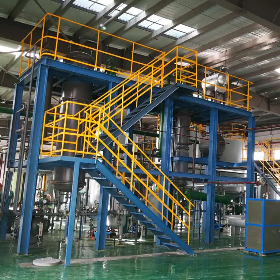 
Refined oil light yellow used cooking oil recycling machine Recycling plant 
