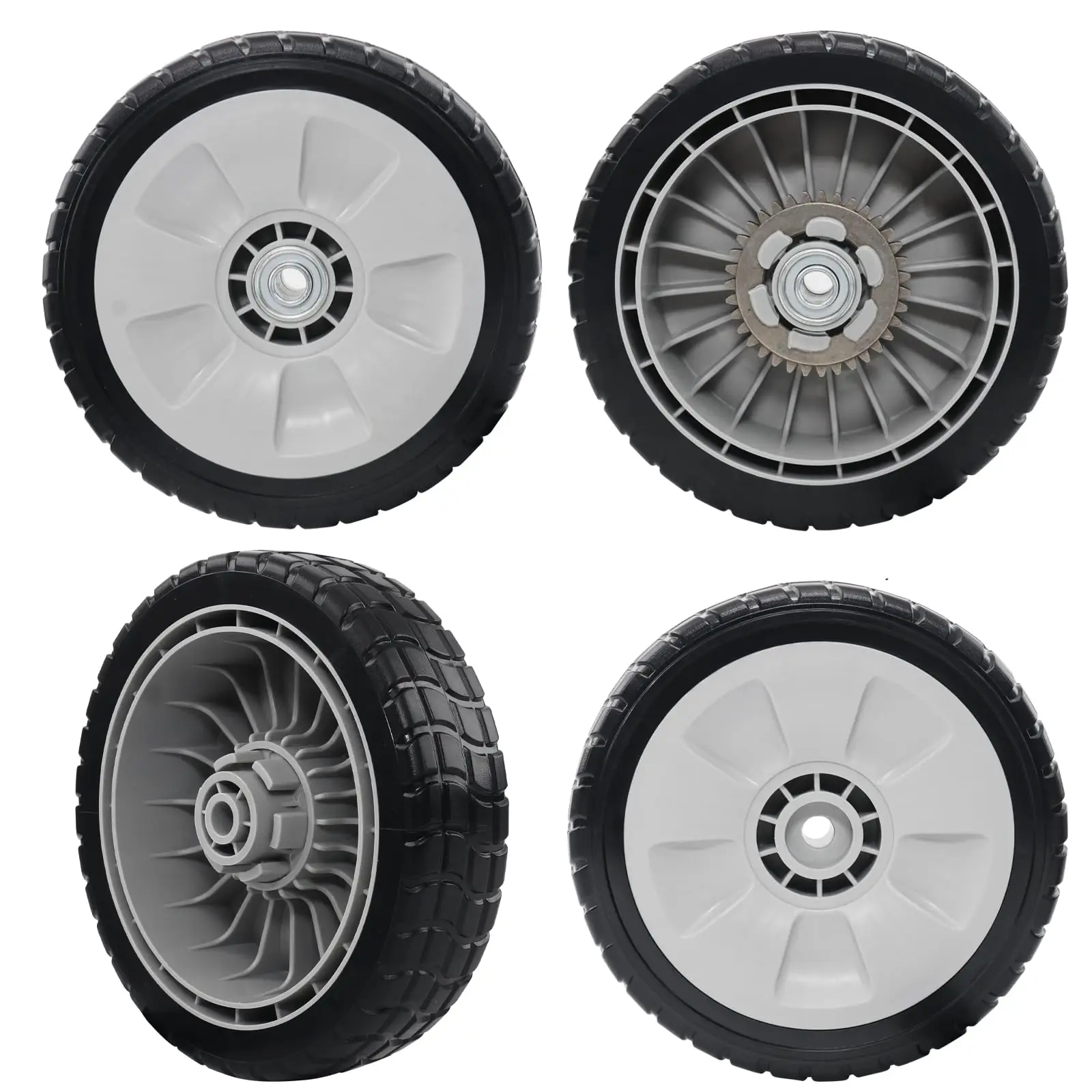 Lawn Mower Drive Wheels Kit 2 Pcs