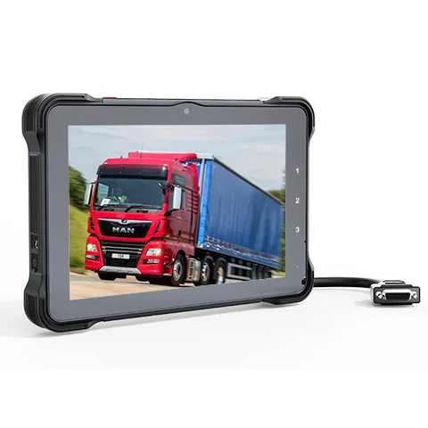 1000 nit Linux Debian Rugged Waterproof 10 inch Tablet All in one Computers iMX8 Linux for Vehicle Tracking and Fleet Management