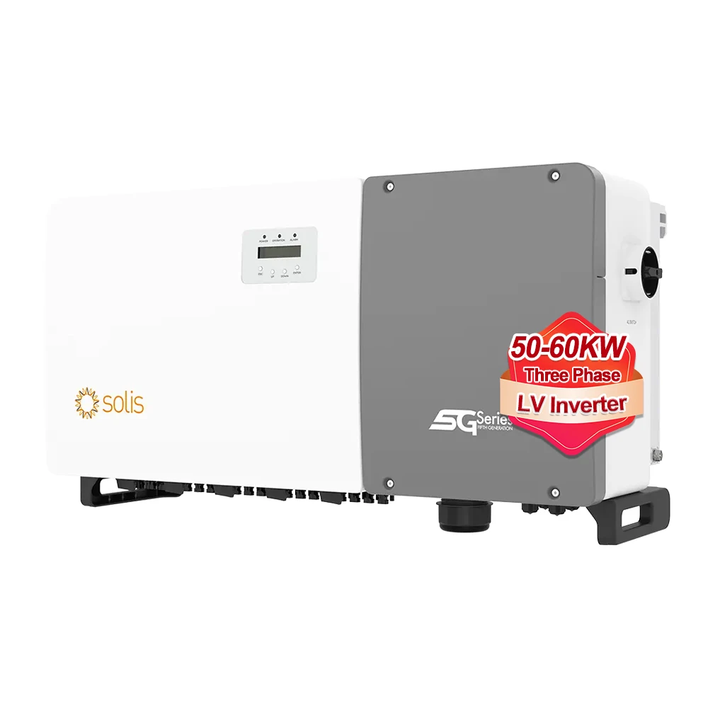 Solis S5-GC(50-60)K-LV солнечный инвертор 50 кВт 60 низкое напряжение 50000 Вт трехфазный
