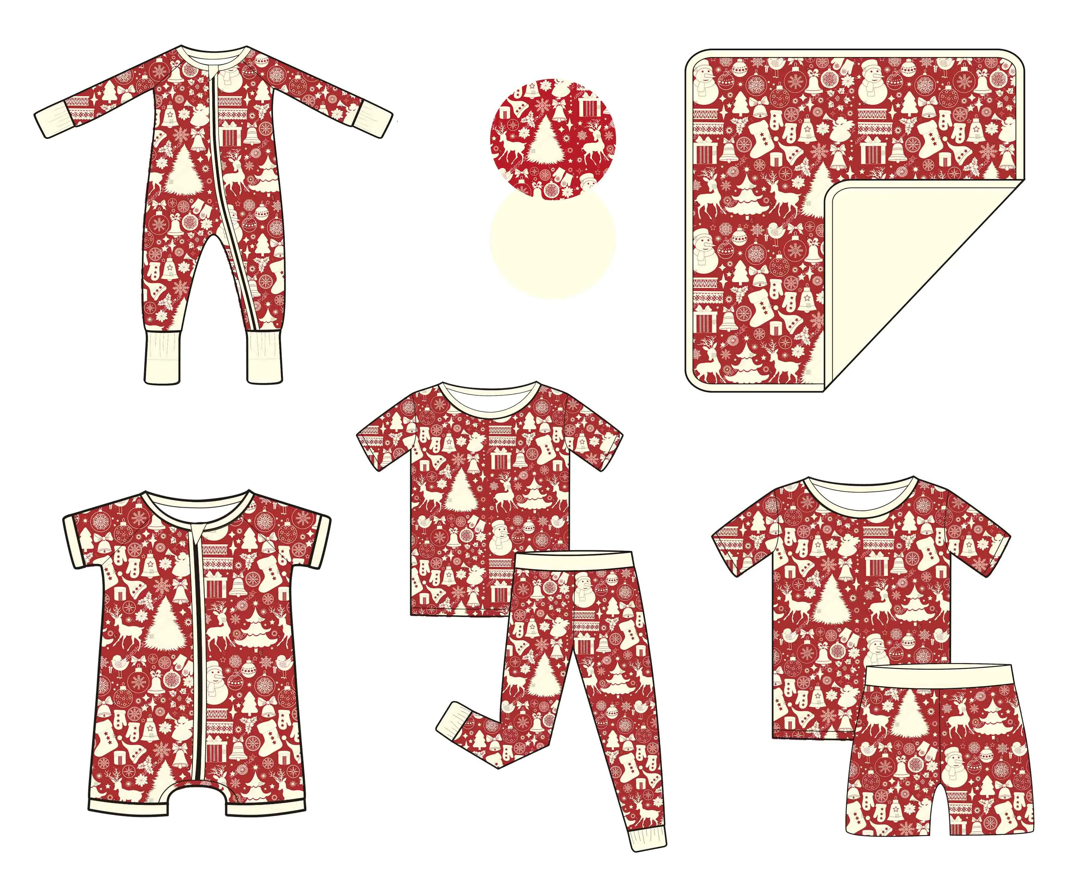 Wholesale Bamboo Pajamas Suit Casual Kids Pajamas Kids Pajamas Bamboo Baby Boys Clothing Sets
