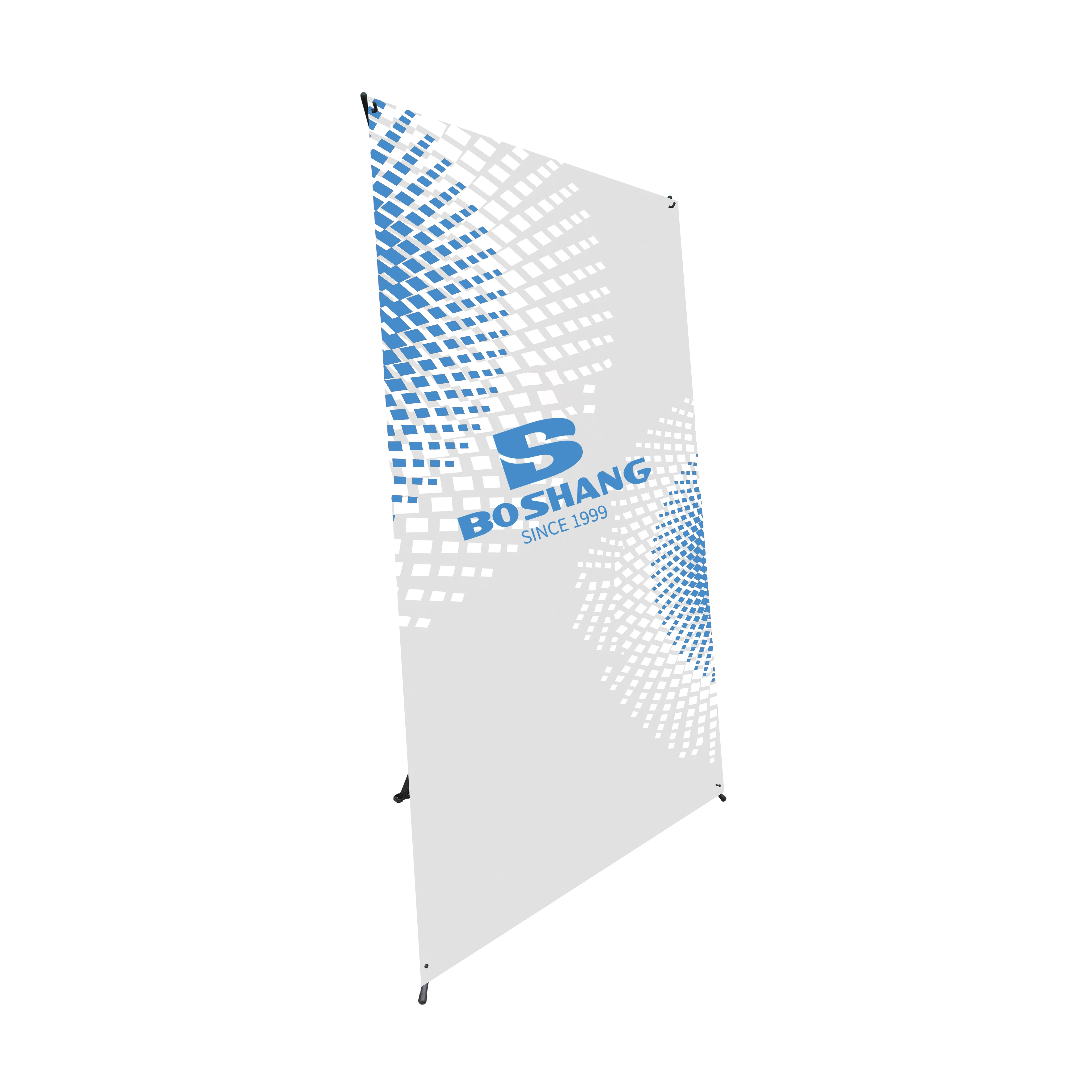 Economic x banner display Outdoor Aluminum Material X style Stand Display x frame banner stand for Advertising Post