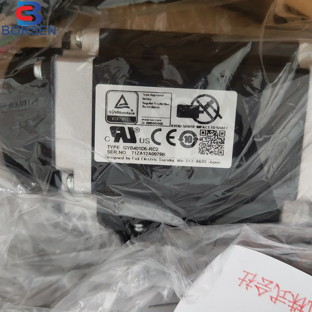  Оригинальный промышленный серводвигатель переменного тока для Fuji GYB401D5-RC2