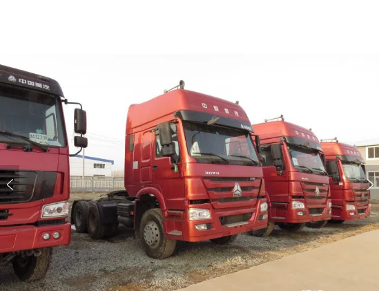 Sinotruk Howo 6x4 8x4 371 380 420hp Used Tractor Truck Head For Sale