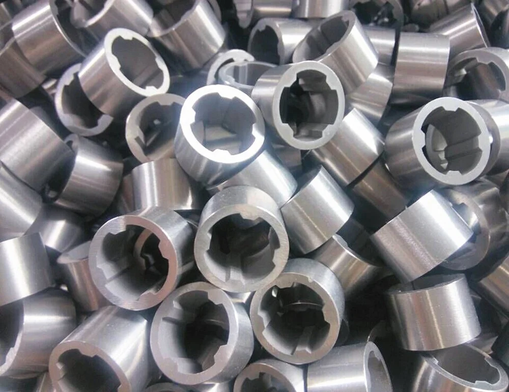 High Precision Tungsten Carbide Shaft Sleeve Pump TC Inner Roll Guide Bushes