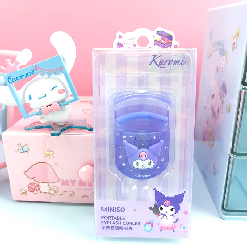 DHF552 Sanrio серия Cinnamoroll My Melody Kuromi портативный рулонный зажим для ресниц бигуди с