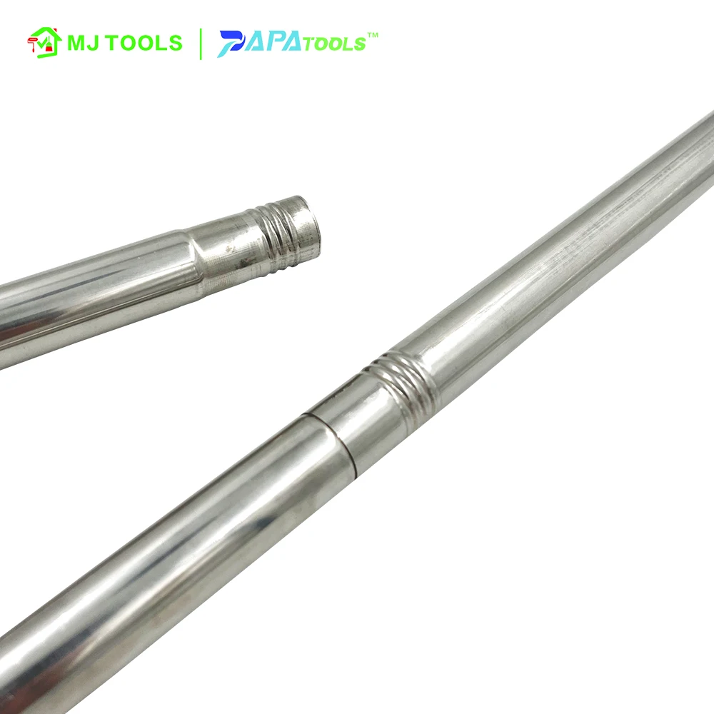 Quality China Factory stainless steel Hand Tool Ceiling Floor Painting Poste de extension Paint Roller telescopic Extension Pole