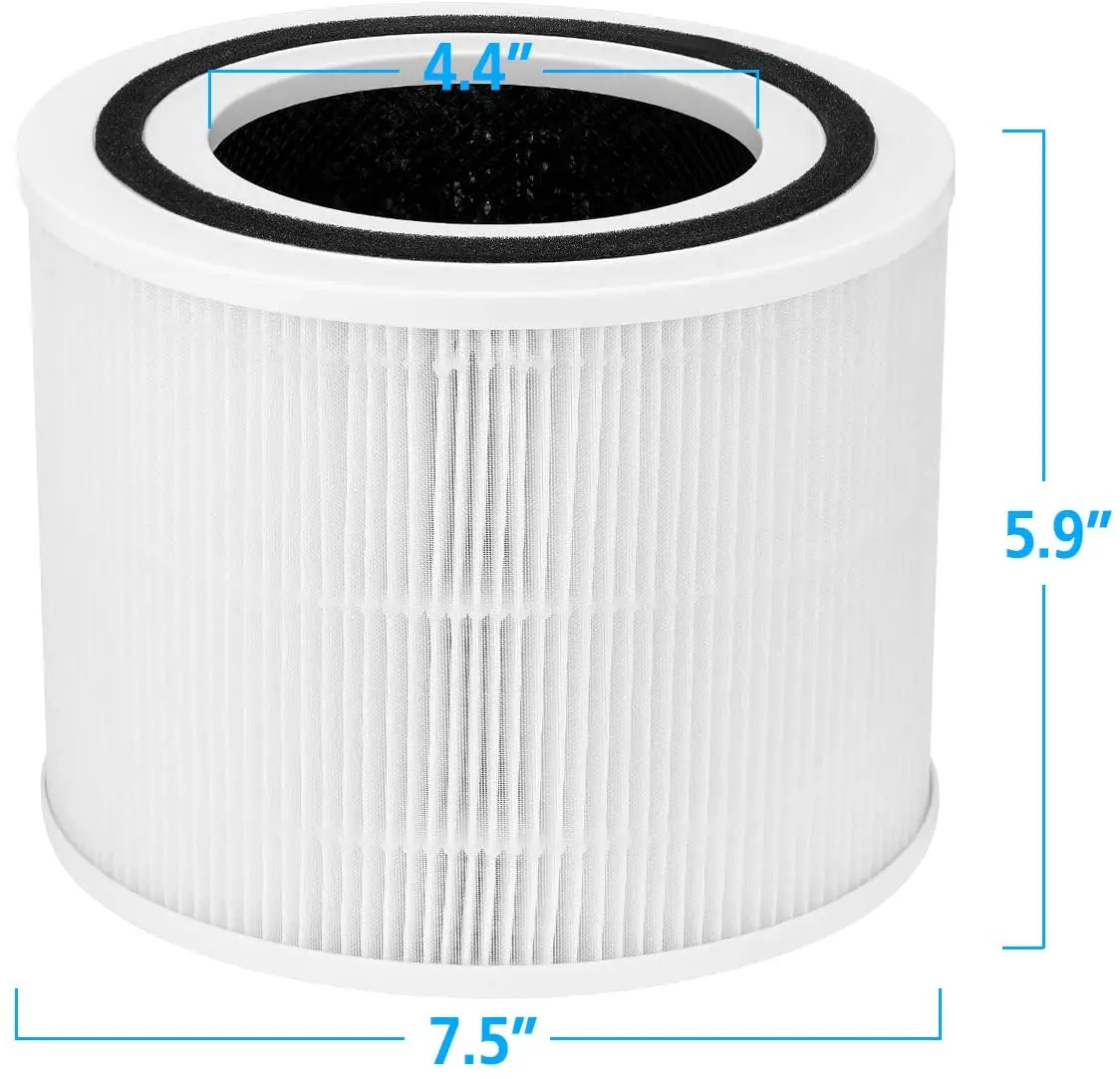 Competitive price air purifier hepa h13 round Air Purifier Hepa Filter for Core 300 Core 300S  Core 300-RF