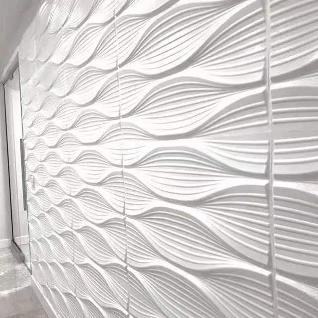 PVC decor 3D pvc ceiling tiles embossed background home decoration Waterproof PVC 3D ceiling Wall Panel